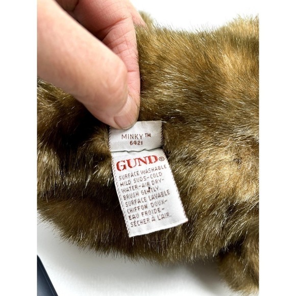 VTG 1999 Gund Minky Teddy Bear 12" - Picture 5 of 5